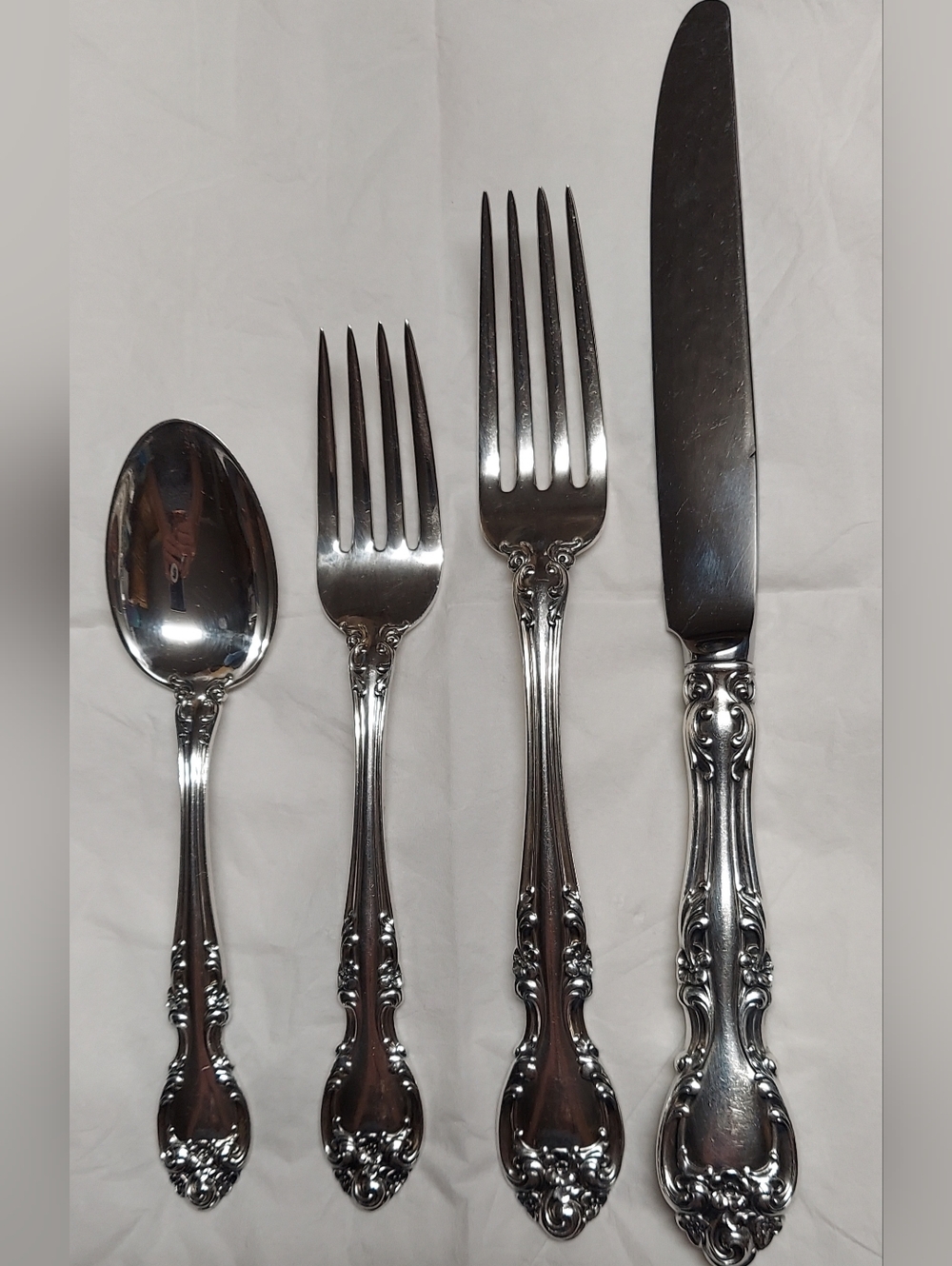 Gorham Sterling Silver Flatware Melrose Pattern